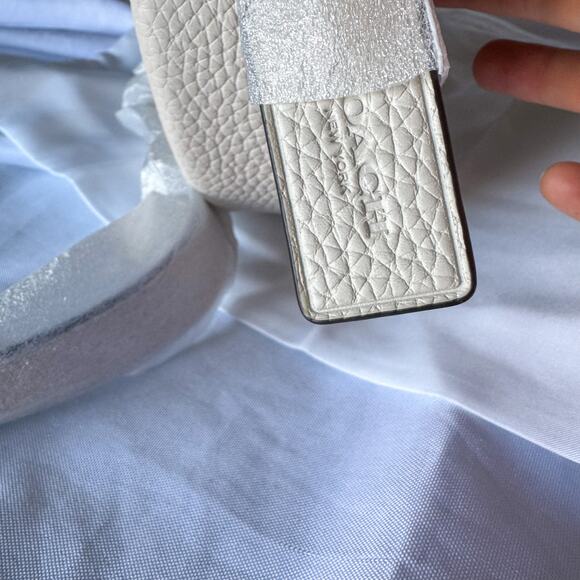 🤍 COACH Mira Shoulder Bag in Colorblock - Chalk Multi Signature Canvas NWT - Picture 6 of 10